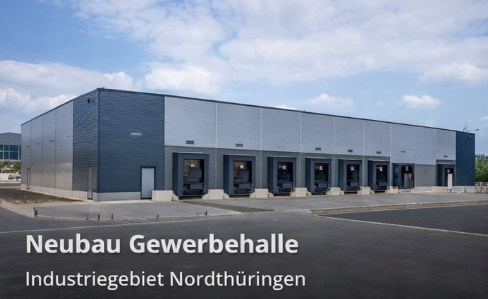 Neubau Gewerbehalle